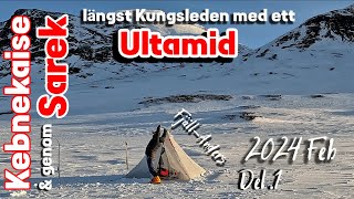 Från Kebnekaise till Sarek via Kungsleden i ett Ultamid 4P [upl. by Wrigley]