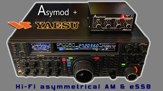 Charles Asymod Yaesu FT2000 HiFi Asymmetrical AM amp eSSB Transceiver [upl. by Muncey]