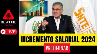 EL INCREMENTO SALARIAL 2024 [upl. by Resiak19]