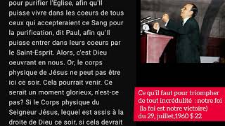 quand le corps physique du Seigneur Jésus descend  plus de prédication cest fini [upl. by Treb]