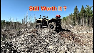 100 hour No Bullshit Review 2023 Can Am Outlander HD7 Pro ATV 700 [upl. by Messing]