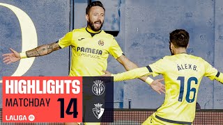 VILLARREAL CF  CA OSASUNA 31  RESUMEN  Espectáculo de Morales en la Cerámica [upl. by Stricklan341]