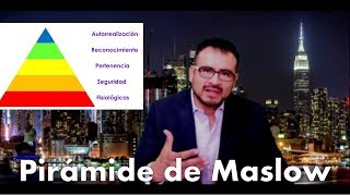 Pirámide de Maslow y su aplicación en Mercadotecnia [upl. by Sarazen]