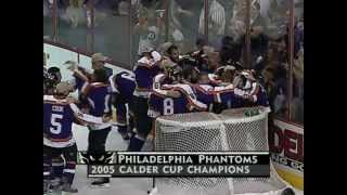 Philadelphia Phantoms win 2005 Calder Cup [upl. by Ker]