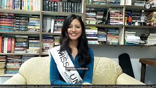 INTERVIEW  Miss Universe Mizoram 2024 Roneihpuii [upl. by Galatia]