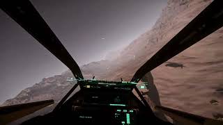 Out of control  Star Citizen decoupled unlim low fly  2K Tobii5 [upl. by Amehr]