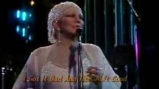 Peggy Lee in concert UK 1983 [upl. by Annaoy]