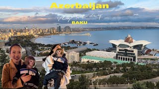 Azerbaijan 🇦🇿 1st day in Baku  EPISODE 1 [upl. by Schiff845]