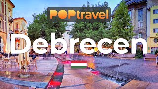 DEBRECEN Hungary 🇭🇺  Evening Tour  4K 60fps [upl. by Latta813]