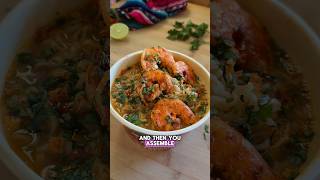 7 Mares Ramen 🍜 ramen seafood shrimp mexicanfood recipe [upl. by Gnoht455]