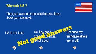 F1 Visa Interview Questions With Answers  Country and university specific questions [upl. by Henri]