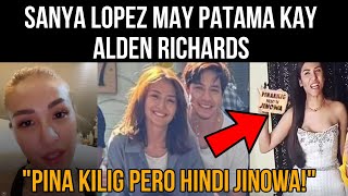 Sanya LOPEZ may patama kay Alden Richards • pinakilig Pero hindi jinowa ni Alden 🫢 [upl. by Tris751]