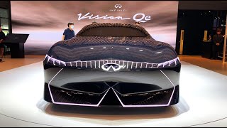 The New INFINITI Vision QE Concept Walkaround—2024 Beijing Motor Show [upl. by Ydualc639]