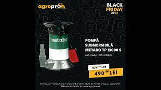 Pompa submersibila apa curata Metabo TP 13000 S blackfriday [upl. by Anirdna]