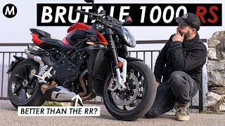 New 2022 MV Agusta Brutale 1000 RS Road Review BETTER Than The RR [upl. by Mcgray]