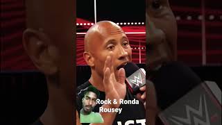 The Rock and Ronda Rousey team up Short [upl. by Zulema]