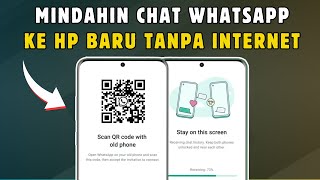 Cara Transfer Chat WhatApp ke HP Baru Secara Mudah [upl. by Kabob]