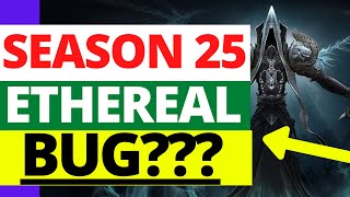 Season 25 Has Ethereals  MASSIVE Blizzard Mistake [upl. by Swihart]