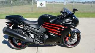 2014 Kawasaki ZX14R Ninja in Flat Ebony Review Overview and Walk Around For Sale 15299 [upl. by Mortimer524]