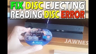 💿 3 METHODS TO FIX DISC EJECTINGREADING ERROR ON YOUR PS4 2019 WORKING [upl. by Rayner]