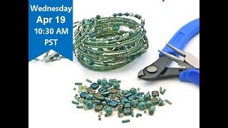 FB Live beadshopcom Making Magic with Memory Wire [upl. by Initsed]