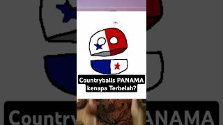 Negara PANAMA di Countryballs Terbelah negara bendera countryballs [upl. by Sregor]