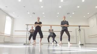 4Pointe Barre Exercise Series 1 Part 2 On Two Feet [upl. by Lance826]