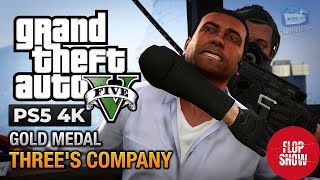 GTA 5 PS5  Mission 26  Threes Company Gold Medal Guide [upl. by Fredette]