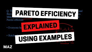 Pareto Efficiency Explained using examples [upl. by Arlene]