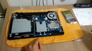 TROCA do HD NOTEBOOK SAMSUNG NP270E5G Repair HD  BY LECO LIMA [upl. by Mazonson]