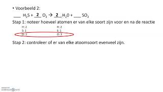 reactievergelijking in evenwicht brengen moeilijk voorbeeld [upl. by Fleisig]