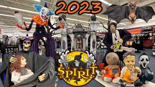 SPIRIT HALLOWEEN New 2023 Decor Full Store Walkthrough [upl. by Assadah]