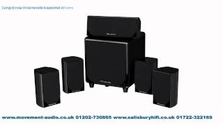 Wharfedale MovieStar DX1 HCP 51 Surround Speakers available from Movement Audio DX1 [upl. by Reniti222]