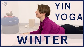 Yin Yoga Winter  Blasen und Nierenmeridian [upl. by Atalante]