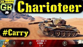 World of Tanks Charioteer Replay  6 Kills 45K DMGPatch 140 [upl. by Naeerb]