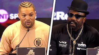 PS  JOE JOYCE VS DERECK CHISORA FULL PRESS CONFERENCE  Frank Warren amp TNT Sports [upl. by Yert126]