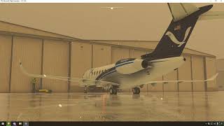 Cessna Citation Longitude startup  FORGOT TO TURN ON PARKING BRAKES [upl. by Nerot]