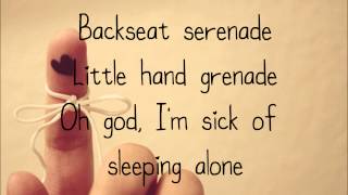 All Time Low  Backseat Serenade LYRICS [upl. by Ainecey]