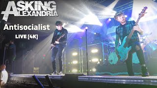 Asking Alexandria  Antisocialist 4K 052122 In Greensboro NC [upl. by Daniele]