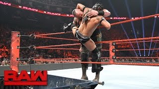 Kalisto vs Braun Strowman — Dumpster Match Raw April 24 2017 [upl. by Gilroy]