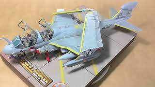 My 148 Scale Monogram EA 6B Prowler [upl. by Arbmahs435]