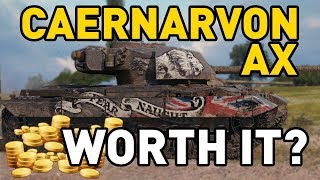 World of Tanks  Caernarvon AX  is it worth it [upl. by Clarette]