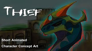 Thief  Dragon Animation [upl. by Mixam972]