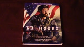 13 Hours The Secret Soldiers of Benghazi BluRayDVD ReviewUnboxing HD [upl. by Gilburt142]