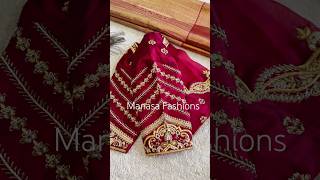 Bridal blouse by Manasa Fashions [upl. by Neelear]