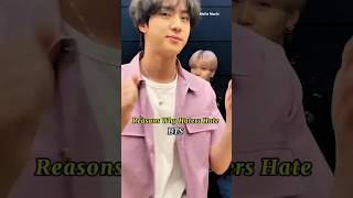 Reasons why haters hate bts 😌💜 subscribe shortsshortsfeedytviralfypkpopbts [upl. by Katushka]