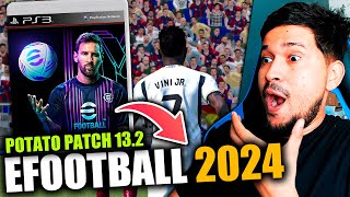 NUEVO eFOOTBALL 2024 para PS3  POTATO PATCH 132  BIEN EXPLICADO✅ [upl. by Weeks921]