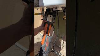 Tankless water heater install with the Vevor pro press and Rigid V1C1 Jaws Tankless [upl. by Aihsot785]