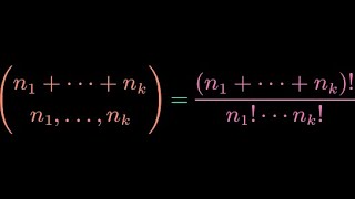 Multinomial Coefficients in Combinatorics [upl. by Yattirb188]