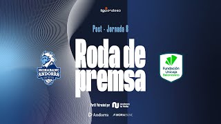 🎤 RDP Post Jornada 8 Liga Endesa  MoraBanc Andorra 🆚️ Unicaja  Temporada 20242025 [upl. by Idnas]